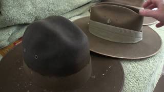 How to bash an Australian slouch hat [upl. by Eehtomit]