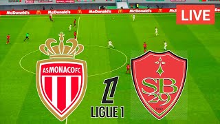 🔴AS MONACO vs BREST  Ligue 1 20242025 France League  Full Match [upl. by Arlyne]