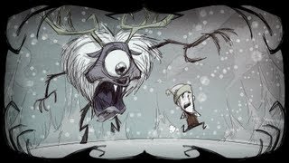 Dont Starve Killing Deerclops with Teamwork [upl. by Moreta]