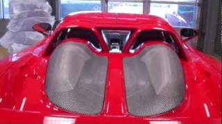 Red Porsche Carrera GT  Walkaround in Vienna [upl. by Linad]