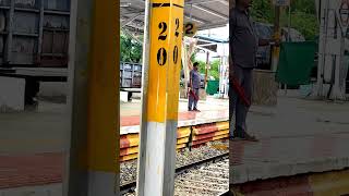 points man signaling before start train🙂 railway duty pointsman ytshorts shyamhembram [upl. by Ahsiena]