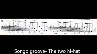 Afro cuban grooves for Bass and Drums  Cap2 Songowmv [upl. by Ahsinav]