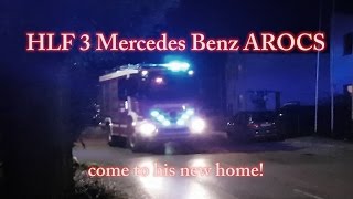 HLF3 Mercedes Benz AROCS 4x4  Feuerwehr [upl. by Cohette]