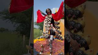 Ran mein kood gai mahakali navratri song mahakali kali maa navratri bhakti shortsfeed shorts [upl. by Ezitram]