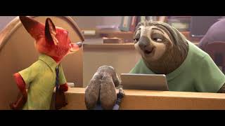 Zootopia Meet the Sloth HD DMV Scene For practicing Dubbing [upl. by Analra814]