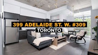 399 Adelaide St W 309  Toronto [upl. by Iover]