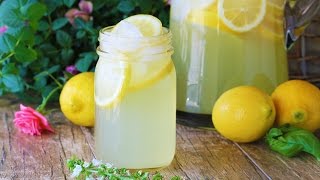 How to Make Homemade Lemonade Using Real Lemons [upl. by Tillion]