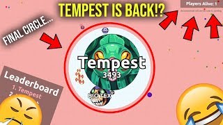 Agario  TYT TEMPEST TAKES OVER AGARIO NEW BATTLE ROYALE [upl. by Olli]