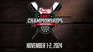 Dougs Sports Pub Dart Championships 2024  Saturday Events [upl. by Esnofla]