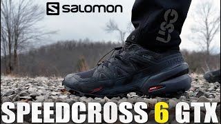 Salomon Speedcross 6 GTX Review Are These Trail Running Shoes Worth 160 [upl. by Gnanmos]