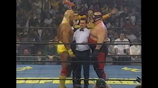 WCW SuperBrawl V  Hulk Hogan vs Vader 19950219 [upl. by Markiv271]