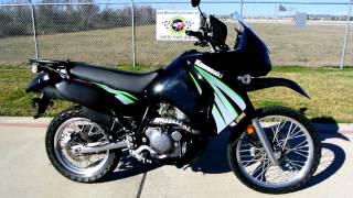 2009 Kawasaki KLR650 Black KLR 650 Overview [upl. by Puduns]