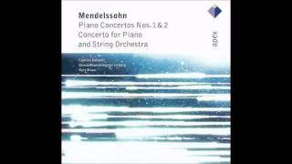 Felix Mendelssohn Concerto for Piano amp Strings in A minor 1822 II Adagio 23 [upl. by Llertnom]