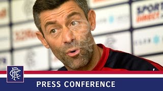 PRESS CONFERENCE  Pedro Caixinha  04 Apr 2017 [upl. by Annoyk707]