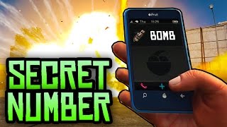 GTA 5 Easter Eggs  SECRET PHONE NUMBER BOMB GTA 5 Secret Black Cellphone Easter Egg [upl. by Lew]