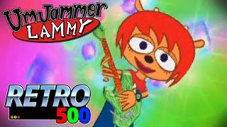 BETTER THAN PARAPPA  UM JAMMER LAMMY Review PlaystationPS1  RETRO 500 [upl. by Huba]