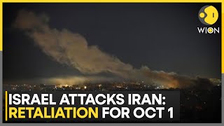 Israel Attacks Iran Israel Says It Has Completed Strikes On Targets In Iran  Breaking News  WION [upl. by Adialeda]