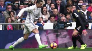 Cristiano Ronaldo Crazy Elastico vs Espanyol HD [upl. by Ramedlaw]