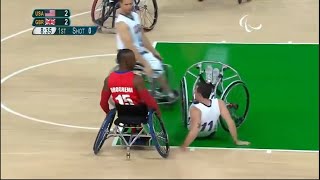 Wheelchair Basketball Ankle Breaker Compilation [upl. by Sclater273]