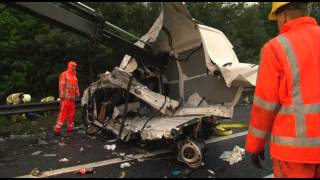 Zeer groot ongeval A12 bij Arnhem [upl. by Nelad]