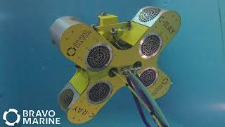 Bravo Marine CRAY Underwater Pipe Cleaning ROV [upl. by Arnuad]