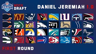 2024 FULL First Round Mock Draft Daniel Jeremiah 10 [upl. by Alemahs]