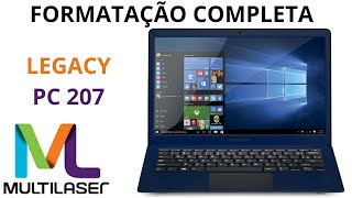 🏆 COMO FORMATAR NOTEBOOK MULTILASER LEGACY [upl. by Manlove251]