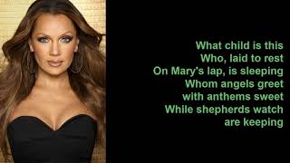 What Child Is This by Vanessa Williams Lyrics [upl. by Dode953]