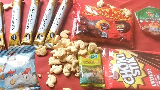 How to Open Snacks And Some Lots of Candies Tini Wini Biti  Elta ASMR 532 [upl. by Attennaej706]