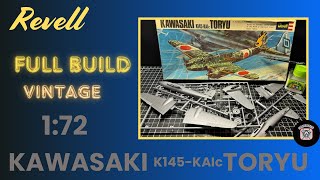 Revell Kawasaki K145  KAIc Toryu Vintage Kit full build [upl. by Valorie]