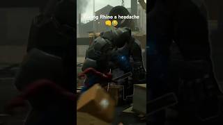 Rhino boss fight spiderman remastered ps5 gamingconsole ps5gameplay marvel peterparker hero [upl. by Steffy]