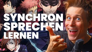 SYNCHRONSPRECHEN LERNEN mit quotJujutsu Kaisenquot synchronsprecher fandub anime jujutsukaisen [upl. by Clementi816]