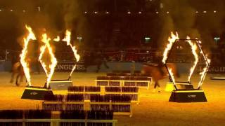 Highlights from displays at Olympia Horse Show [upl. by Bocyaj]