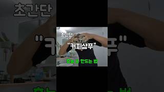 커피샴푸 만드는 꿀팁 효과성분 커피샴푸 홈케어 탈모 shorts [upl. by Cord]