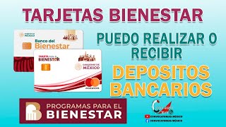 ATENCIÓN ¡Se Puede Realizar o recibir Depósitos Bancarios Tarjeta Bienestar 2022 [upl. by Dania504]