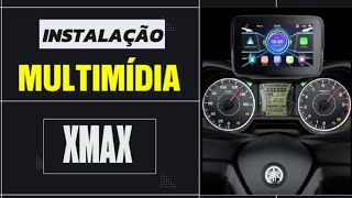 XMAX COMO INSTALAR A MULTIMÍDIA [upl. by Ahsekyt]