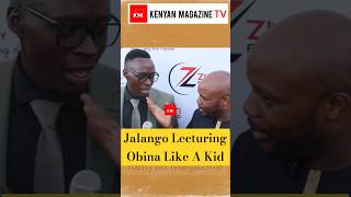 Langata MP Jalango Lecturing Obina like a kid on Camera [upl. by Gurtner]