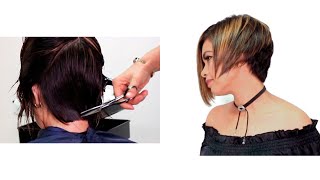 Color y corte PARA MORENAS paso a paso fácilCUT AND COLOR FOR BRUNETTES EASY AND FAST [upl. by Leahplar]