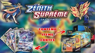 ZÉNITH SUPRÊME la nouvelle série bonus Pokémon EB125  Janvier 2023 [upl. by Compton]