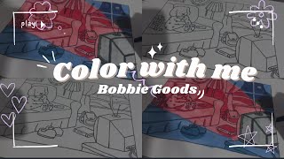 📺 Painting a Bobbies Goods Drawing Watching TV – Super Cute [upl. by Elohcim]