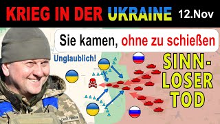 12NOVEMBER Russen verlieren 120 Mann in 1 Minute weil sie auf Artilleriefeuer verzichten [upl. by Fauver]