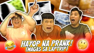 HAYOP NA PRANK WAGAS SA LAPTRIP  BEKS BATTALION [upl. by Eillit]