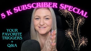 ASMR 5000 SUBSCRIBERS SPECIAL [upl. by Jacintha150]