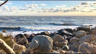 SURFING THE LONG ISLAND SOUND IN CONNECTICUT [upl. by Bethina]