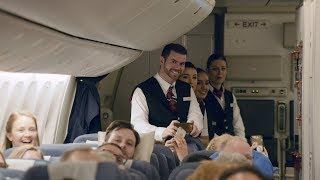 British Airways  Kingdom Choir On Board Performance [upl. by Ylla]