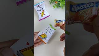 Easy DIY Teachers Day Gifts Candy Wrapping amp Hidden Messages 🍭✏️ ArtCraft GiftIdeas asmr [upl. by Naujek806]