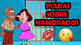 PIADAS SOBRE NAMORADOS  HUMORISTA THIAGO DIAS [upl. by Cacilie508]