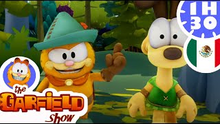 👑 ¡Garfield en un cuento 👑  El Show de Garfield  Dibujos Animados para niños [upl. by Halsey]