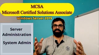 Windows Server Administration Introduction  Windows Server 2019  Introduction to MCSA in Hindi [upl. by Caryl461]