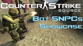 CounterStrike Source Bot SNPCs Showcase  Garrys Mod [upl. by Thilda]